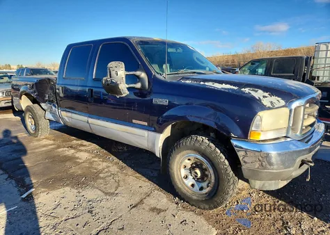 2003 Ford F250 Super Duty z USA, uszkodzony, nr VIN 1FTNW21PX3EB63984